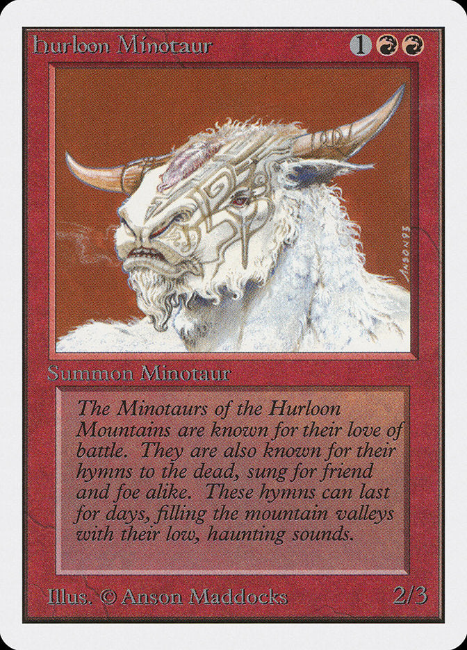 Hurloon Minotaur [Unlimited Edition] | Galaxy Games LLC