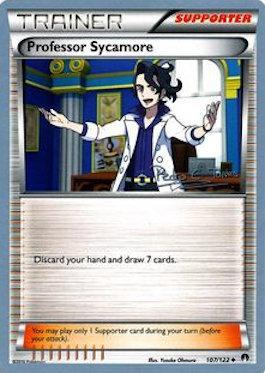 Professor Sycamore (107/122) (Dragones y Sombras - Pedro Eugenio Torres) [World Championships 2018] | Galaxy Games LLC