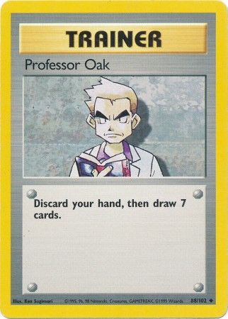 Professor Oak (88/102) [Base Set Unlimited] | Galaxy Games LLC