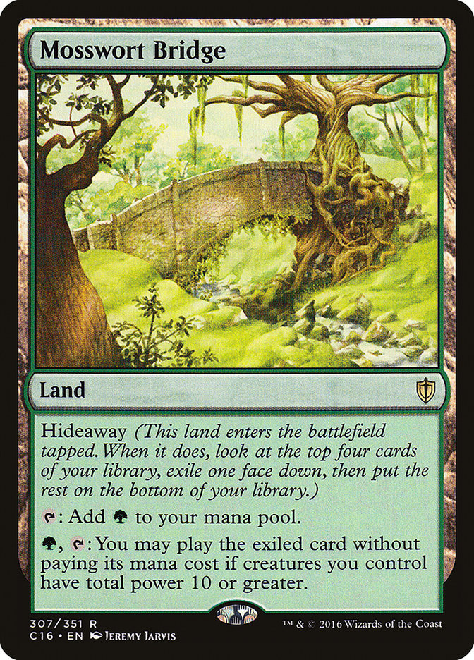 Mosswort Bridge [Commander 2016] | Galaxy Games LLC