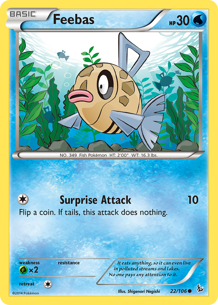 Feebas (22/106) [XY: Flashfire] | Galaxy Games LLC