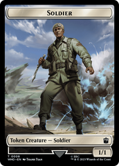 Copy // Soldier Double-Sided Token [Doctor Who Tokens] | Galaxy Games LLC