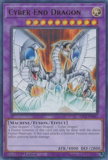 Cyber End Dragon [SDCS-EN041] Ultra Rare | Galaxy Games LLC