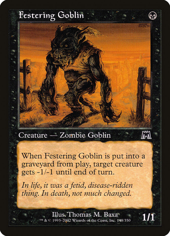 Festering Goblin [Onslaught] | Galaxy Games LLC