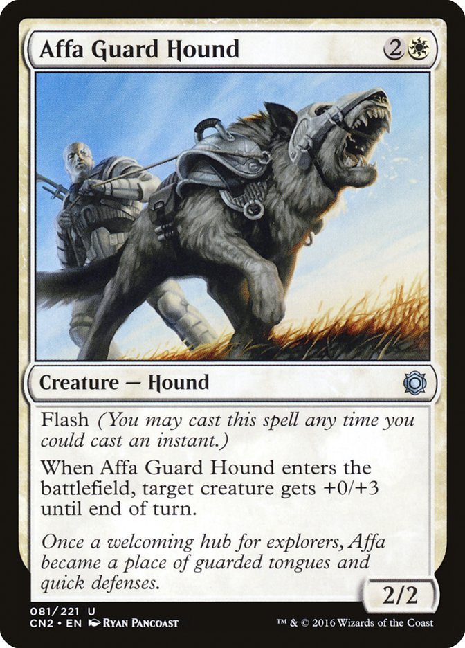 Affa Guard Hound [Conspiracy: Take the Crown] | Galaxy Games LLC