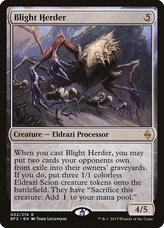 Blight Herder [Battle for Zendikar] | Galaxy Games LLC