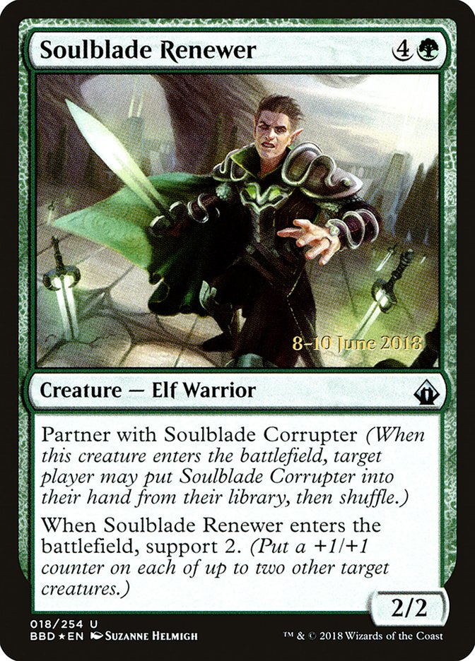 Soulblade Renewer [Battlebond Prerelease Promos] | Galaxy Games LLC