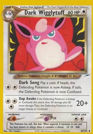 Dark Wigglytuff (40/105) [Neo Destiny Unlimited] | Galaxy Games LLC