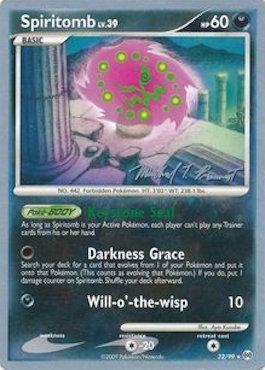 Spiritomb LV.39 (32/99) (Boltevoir - Michael Pramawat) [World Championships 2010] | Galaxy Games LLC