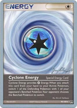 Cyclone Energy (90/108) (Psychic Lock - Jason Klaczynski) [World Championships 2008] | Galaxy Games LLC