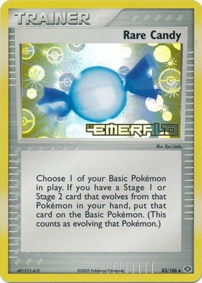 Rare Candy (83/106) (Stamped) [EX: Emerald] | Galaxy Games LLC