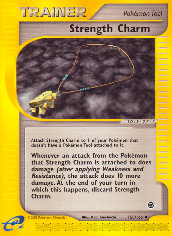 Strength Charm (150/165) [Expedition: Base Set] | Galaxy Games LLC