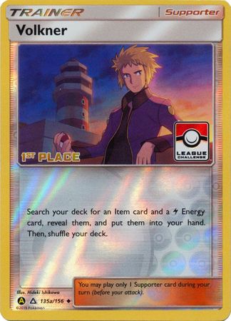 Volkner (135a/156) (League Challenge 1st Place) [Sun & Moon: Ultra Prism] | Galaxy Games LLC