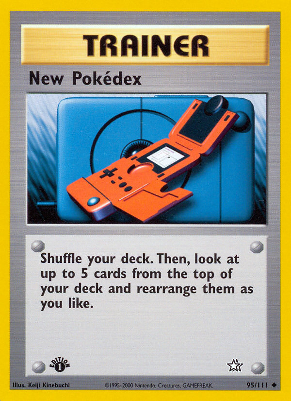 New Pokedex (95/111) [Neo Genesis 1st Edition] | Galaxy Games LLC