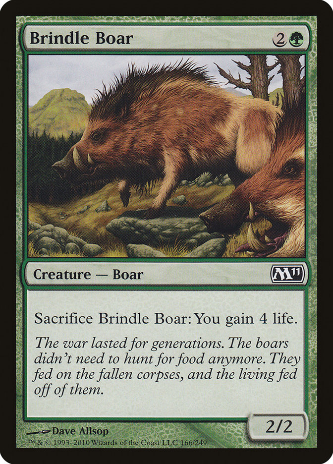 Brindle Boar [Magic 2011] | Galaxy Games LLC