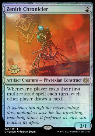 Zenith Chronicler [Phyrexia: All Will Be One Prerelease Promos] | Galaxy Games LLC