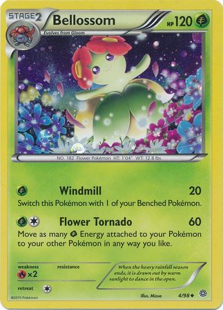 Bellossom (4/98) (Cosmos Holo) [XY: Ancient Origins] | Galaxy Games LLC