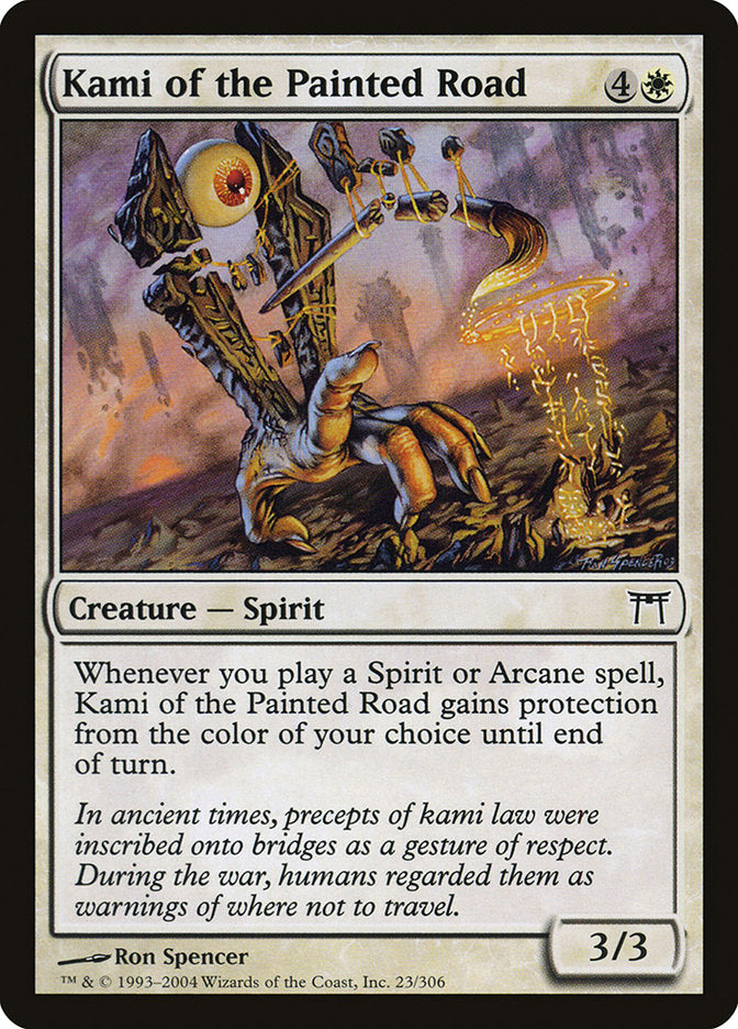 Kami of the Painted Road [Champions of Kamigawa] | Galaxy Games LLC