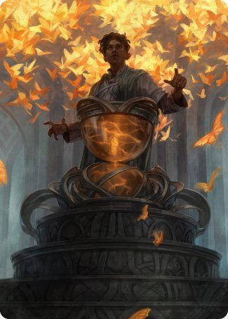 Introduction to Prophecy Art Card [Strixhaven: School of Mages Art Series] | Galaxy Games LLC