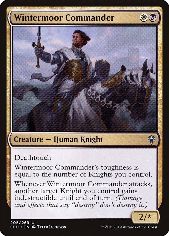 Wintermoor Commander [Throne of Eldraine] | Galaxy Games LLC