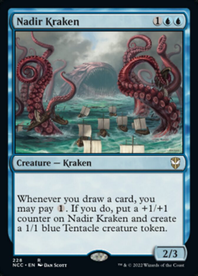 Nadir Kraken [Streets of New Capenna Commander] | Galaxy Games LLC