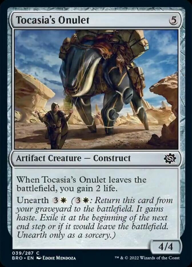 Tocasia's Onulet [The Brothers' War] | Galaxy Games LLC