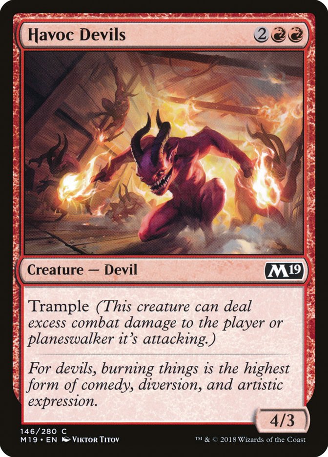 Havoc Devils [Core Set 2019] | Galaxy Games LLC