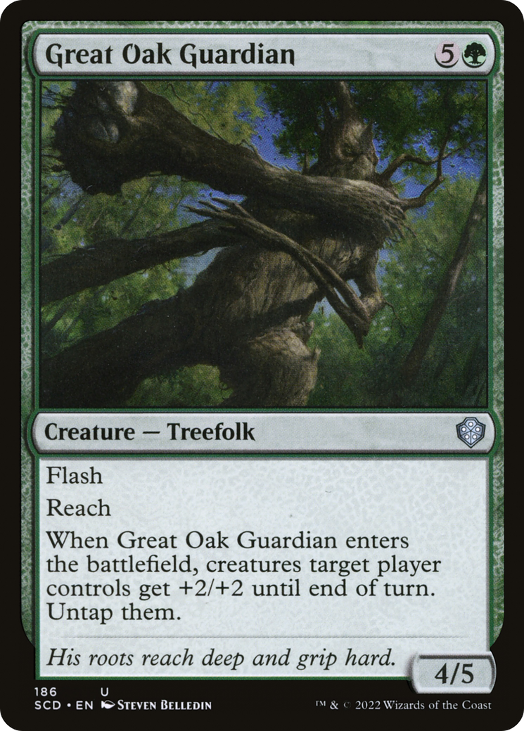 Great Oak Guardian [Starter Commander Decks] | Galaxy Games LLC