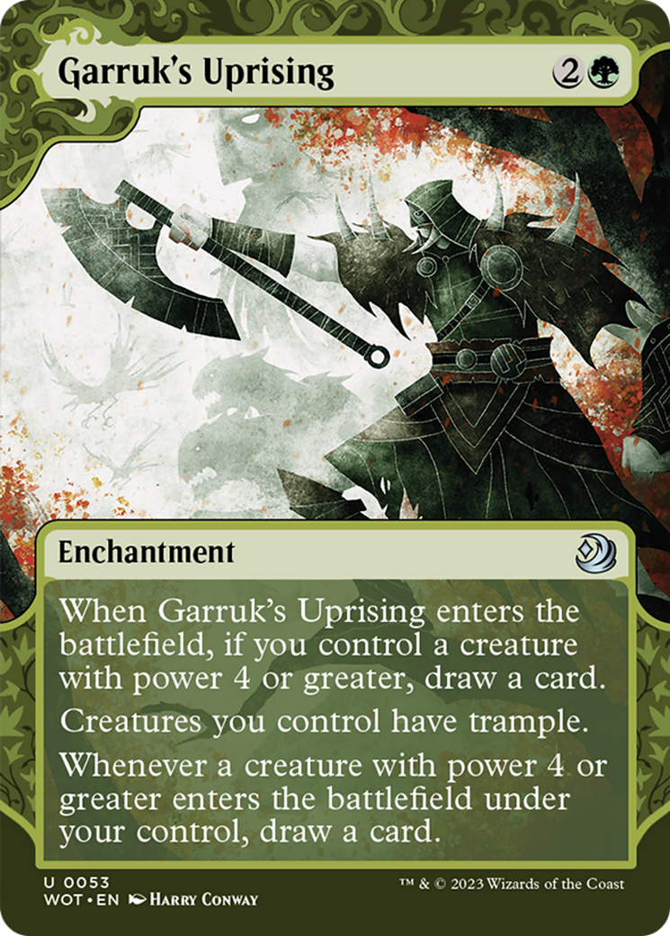 Garruk's Uprising [Wilds of Eldraine: Enchanting Tales] | Galaxy Games LLC