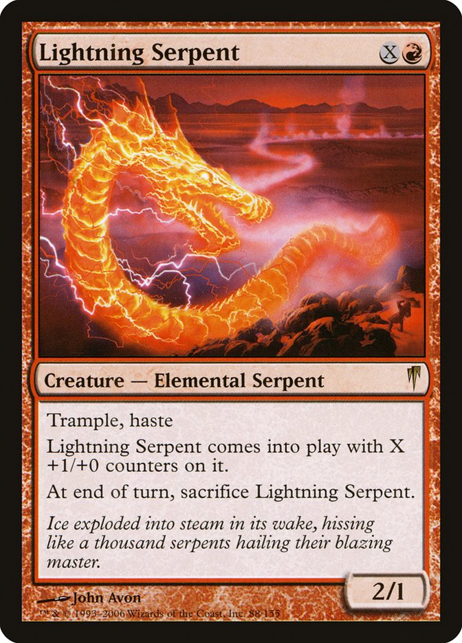 Lightning Serpent [Coldsnap] | Galaxy Games LLC