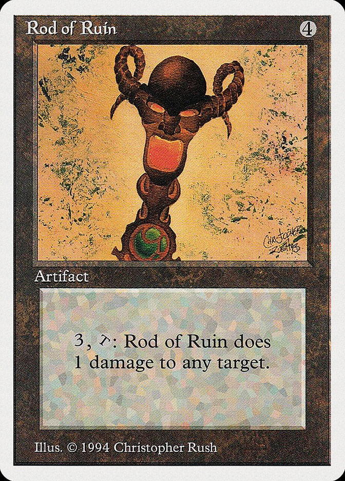 Rod of Ruin [Summer Magic / Edgar] | Galaxy Games LLC