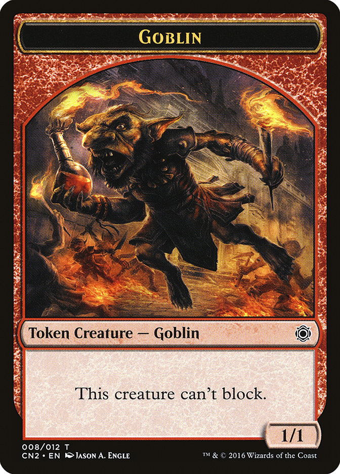 Goblin Token [Conspiracy: Take the Crown Tokens] | Galaxy Games LLC