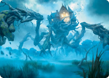 Creeping Inn Art Card [Innistrad: Midnight Hunt Art Series] | Galaxy Games LLC