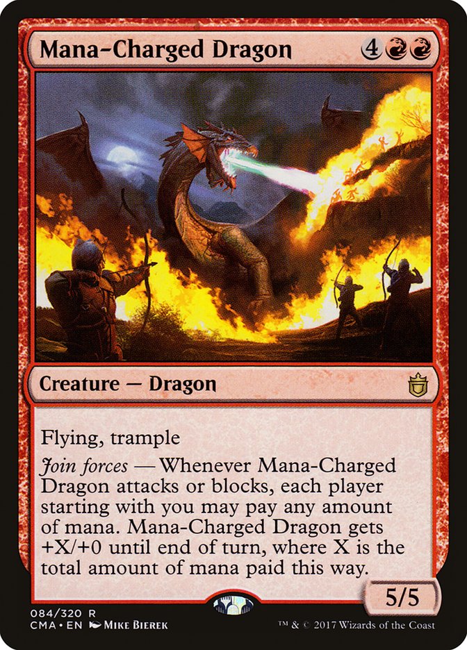 Mana-Charged Dragon [Commander Anthology] | Galaxy Games LLC