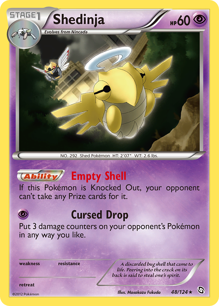 Shedinja (48/124) [Black & White: Dragons Exalted] | Galaxy Games LLC