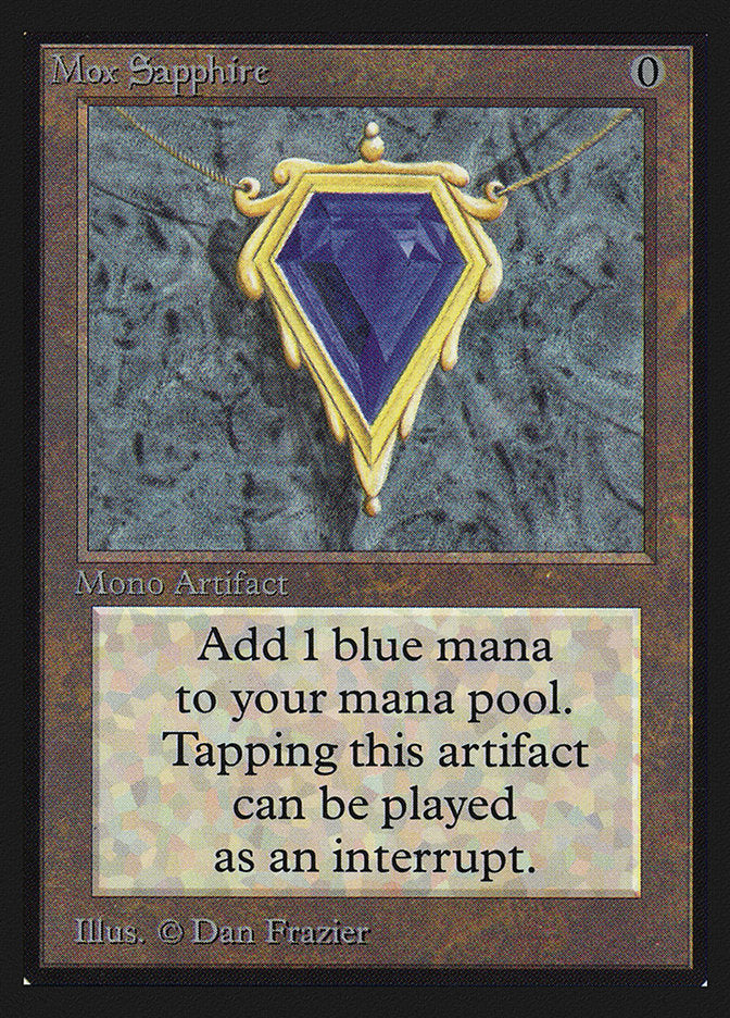 Mox Sapphire [Collectors' Edition] | Galaxy Games LLC