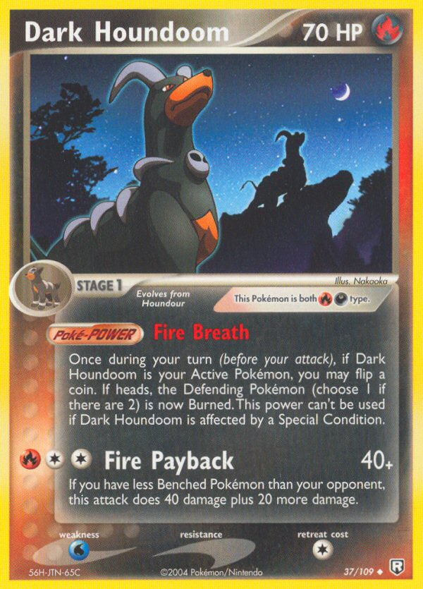 Dark Houndoom (37/109) [EX: Team Rocket Returns] | Galaxy Games LLC