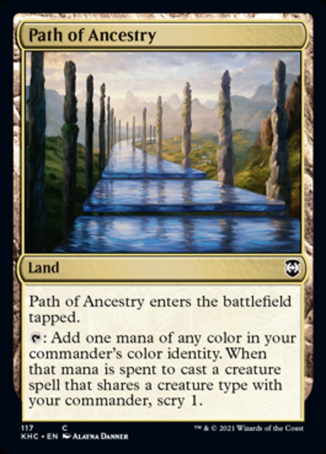 Path of Ancestry [Kaldheim Commander] | Galaxy Games LLC