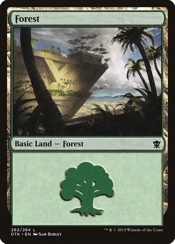 Forest (262) [Dragons of Tarkir] | Galaxy Games LLC