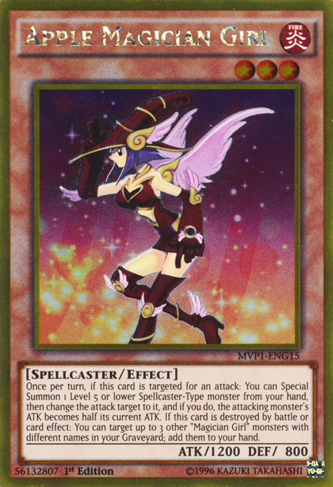 Apple Magician Girl [MVP1-ENG15] Gold Rare | Galaxy Games LLC