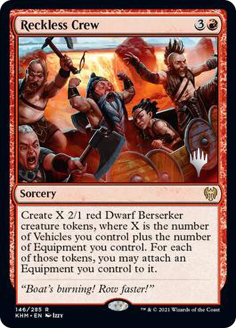 Reckless Crew (Promo Pack) [Kaldheim Promos] | Galaxy Games LLC