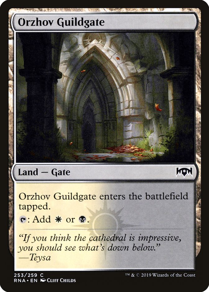 Orzhov Guildgate (253/259) [Ravnica Allegiance] | Galaxy Games LLC