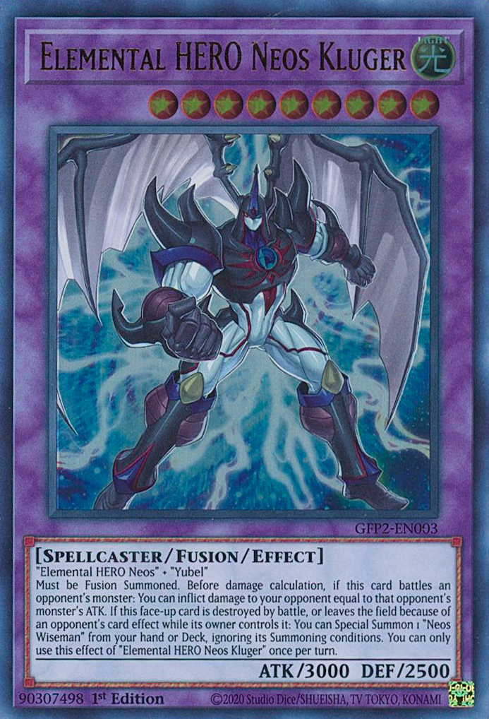 Elemental HERO Neos Kluger [GFP2-EN003] Ultra Rare | Galaxy Games LLC