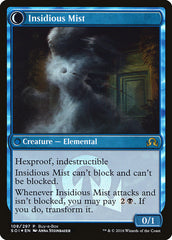 Elusive Tormentor // Insidious Mist (Buy-A-Box) [Shadows over Innistrad Promos] | Galaxy Games LLC