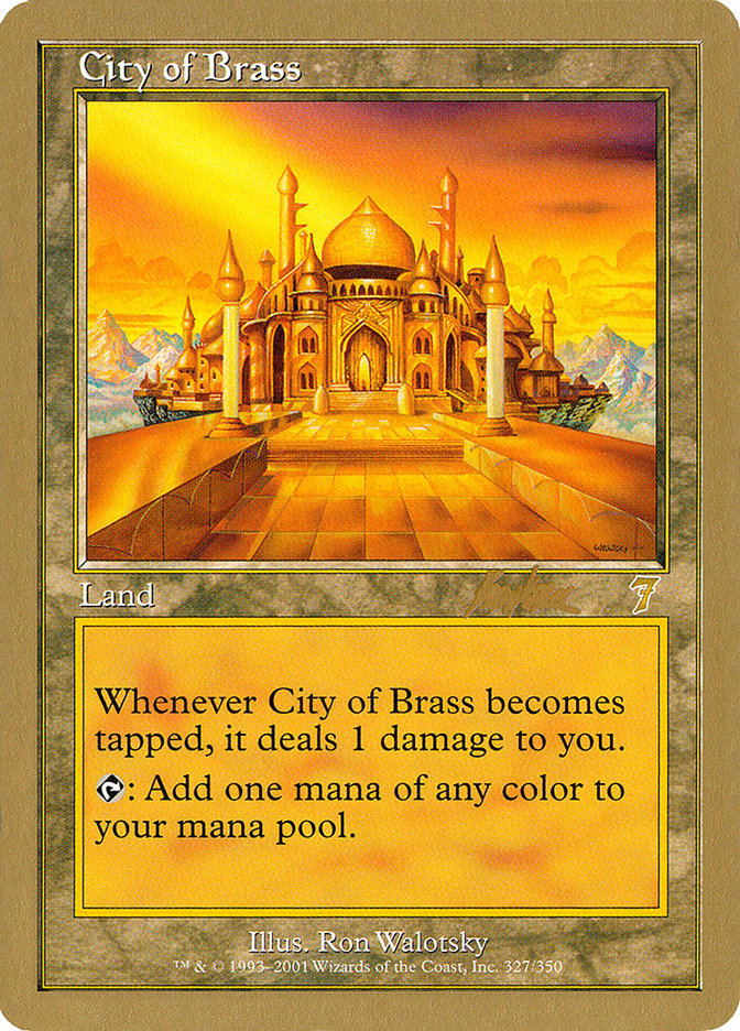 City of Brass (Brian Kibler) [World Championship Decks 2002] | Galaxy Games LLC