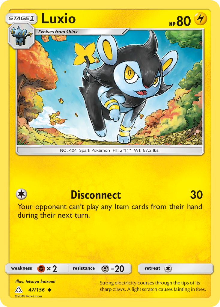 Luxio (47/156) [Sun & Moon: Ultra Prism] | Galaxy Games LLC