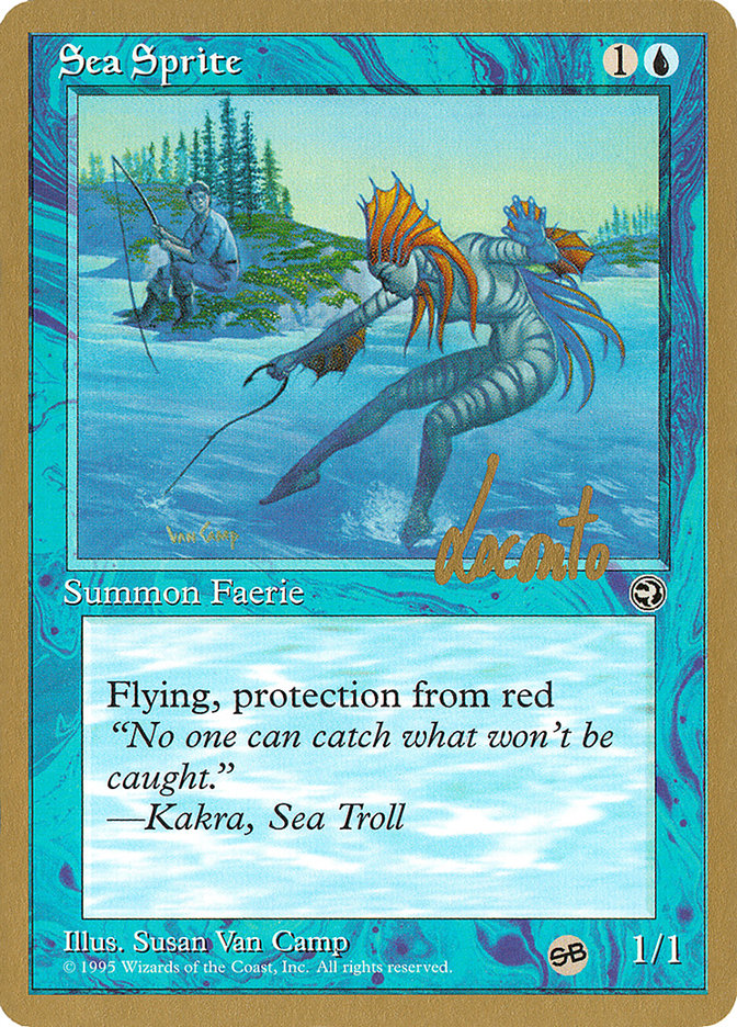 Sea Sprite (Michael Loconto) (SB) [Pro Tour Collector Set] | Galaxy Games LLC