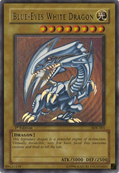 Blue-Eyes White Dragon [SDK-001] Ultra Rare | Galaxy Games LLC