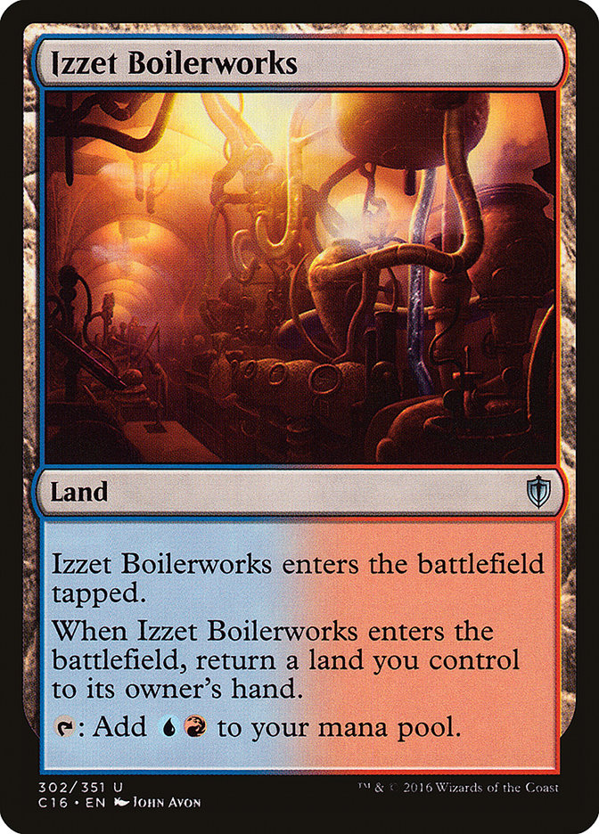 Izzet Boilerworks [Commander 2016] | Galaxy Games LLC