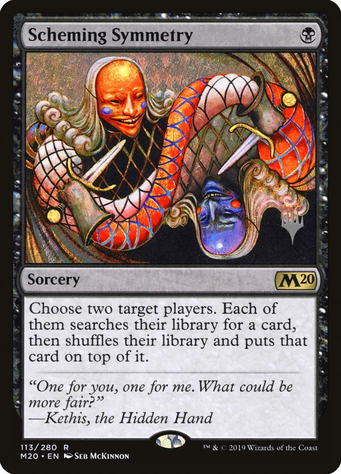 Scheming Symmetry (Promo Pack) [Core Set 2020 Promos] | Galaxy Games LLC